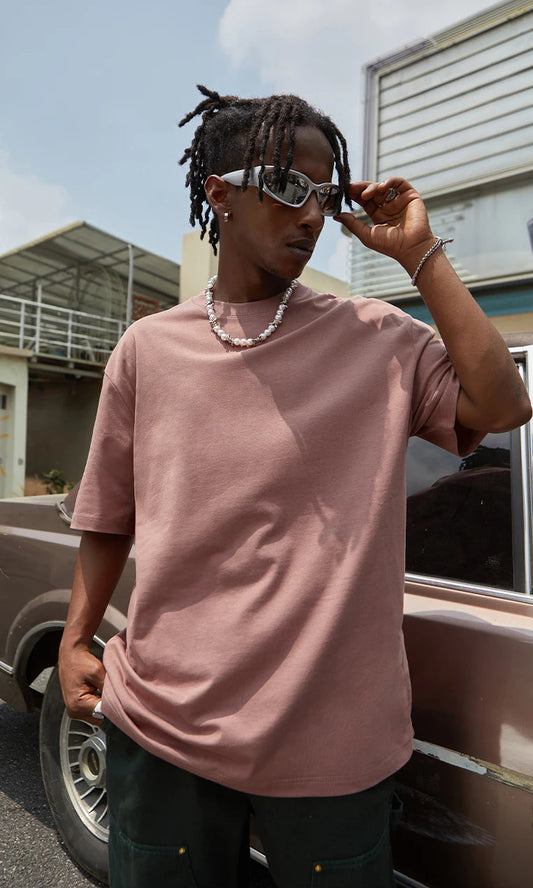 Minimalist Heavyweight Cotton Summer T-Shirt