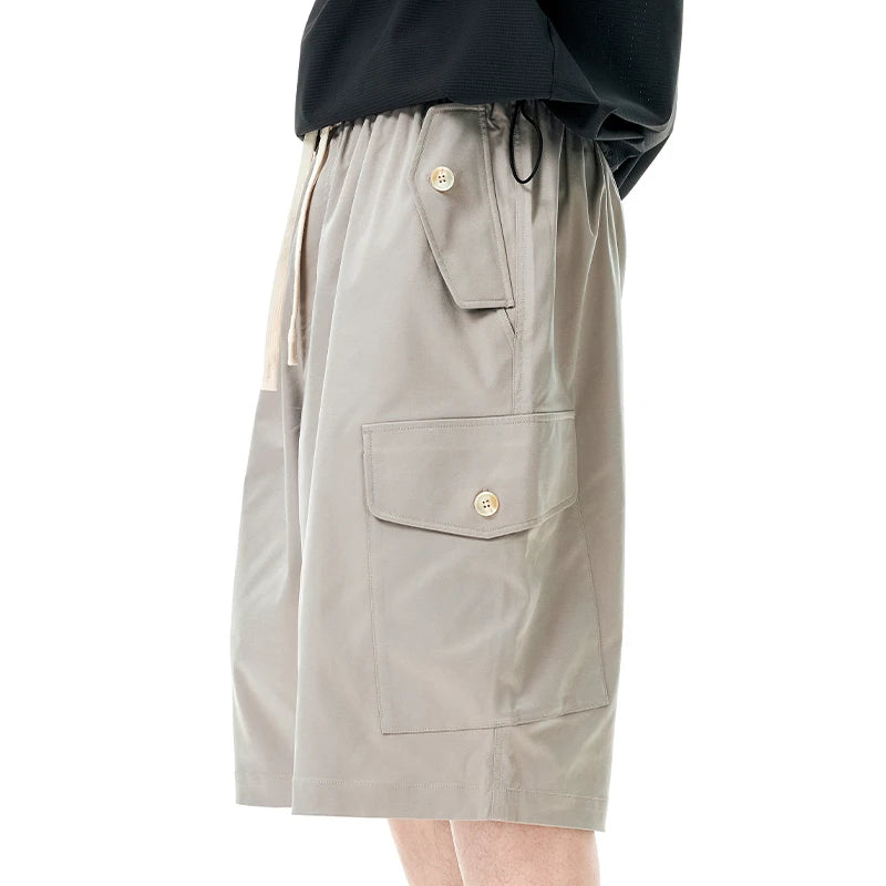 Durable Multi-Pocket Cargo Shorts