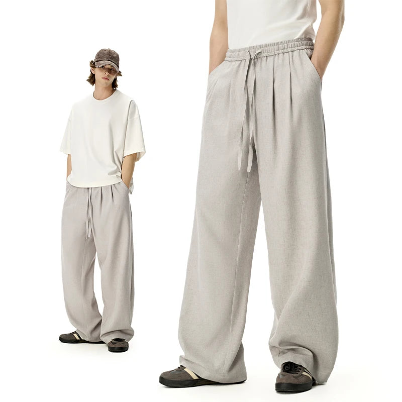 Loose Fit Classic Linen Pants