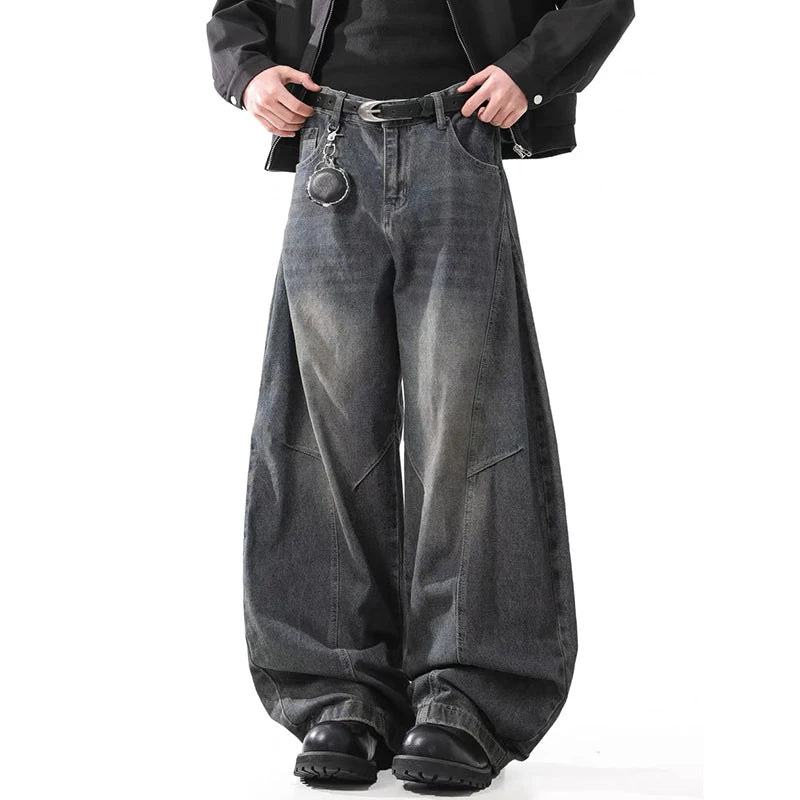 Vintage Oversize Wide Leg Denim Jeans