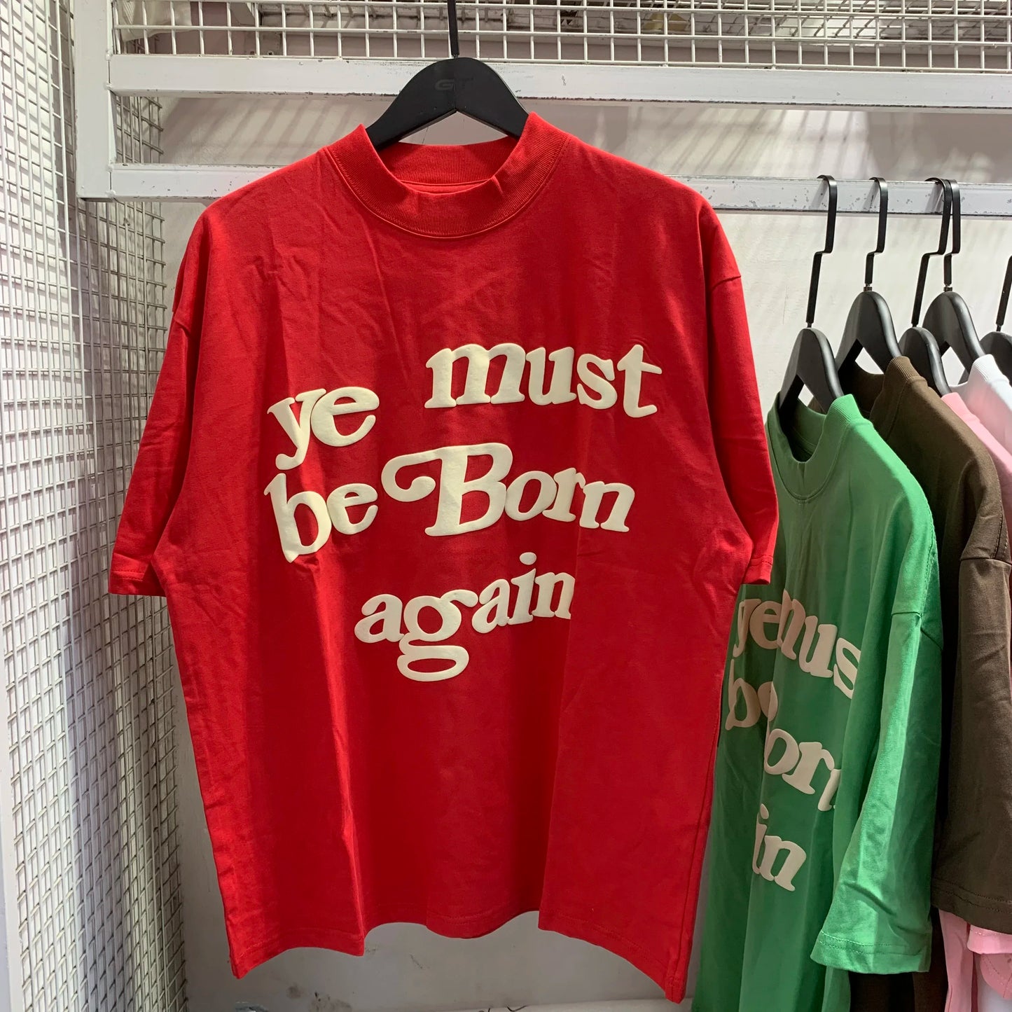 Green Puff Sleeve Kanye West T-Shirt