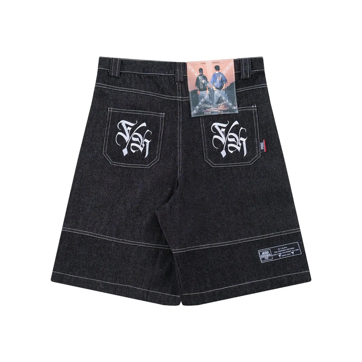 Baggy Wide Leg Denim Summer Shorts