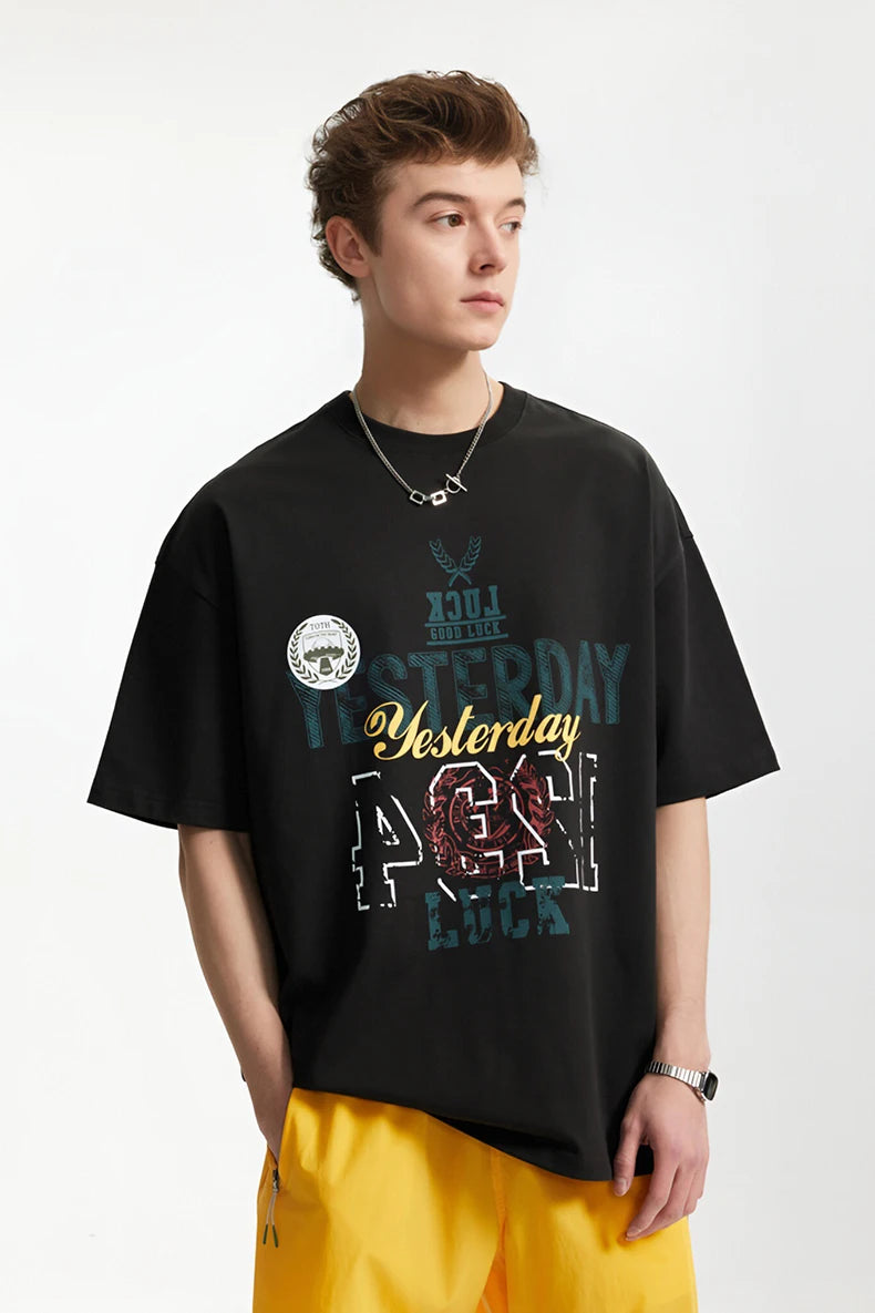 Vintage American Loose Fit Cotton T-Shirt