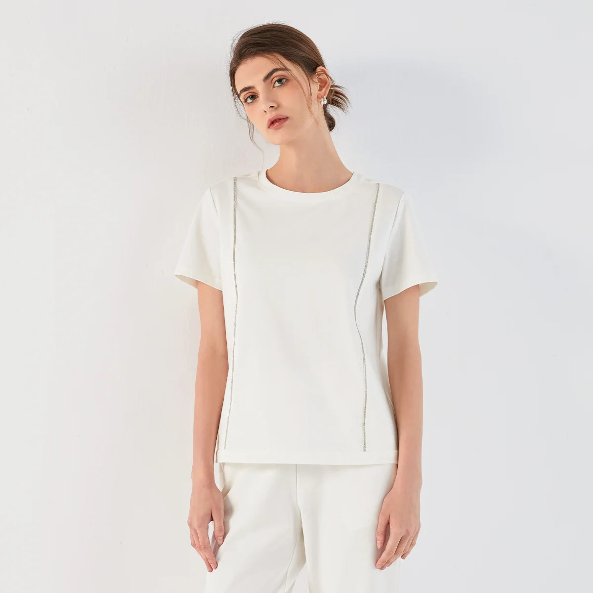 Mercerized Cotton Vintage T-Shirt