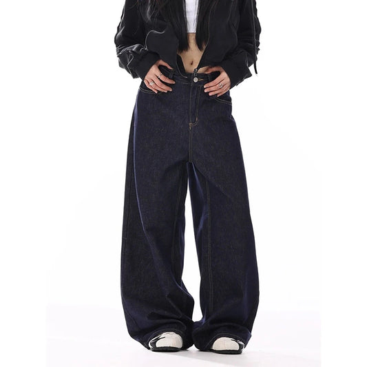 High Waist Vintage 2000s Wide Jeans