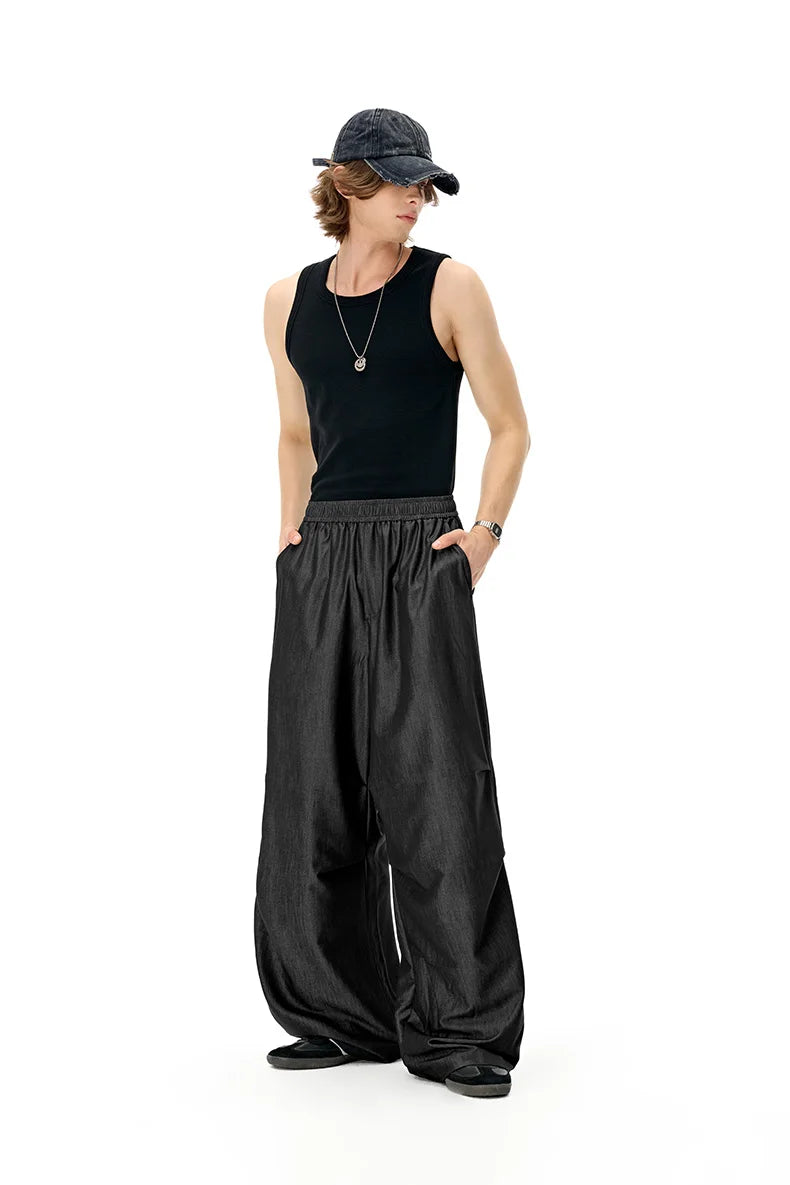 Quick Dry Breathable Wide Leg Jeans