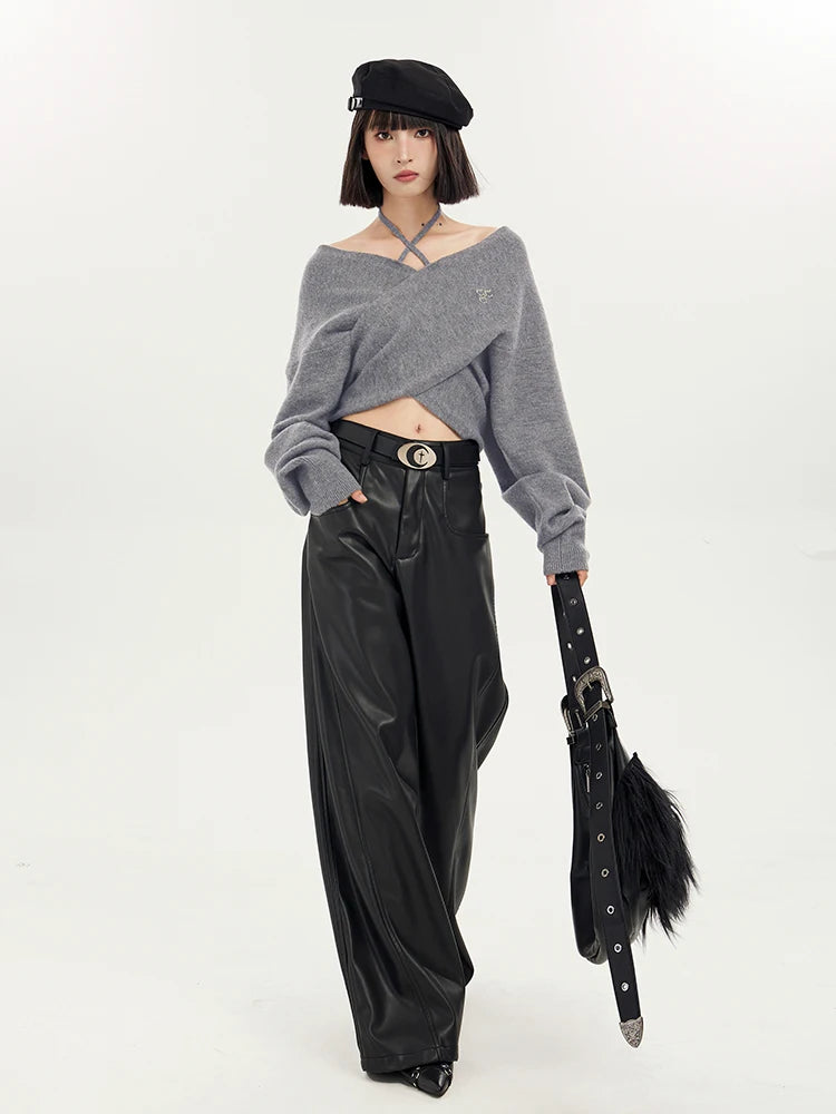 Vintage Halter Knitwear Sweater