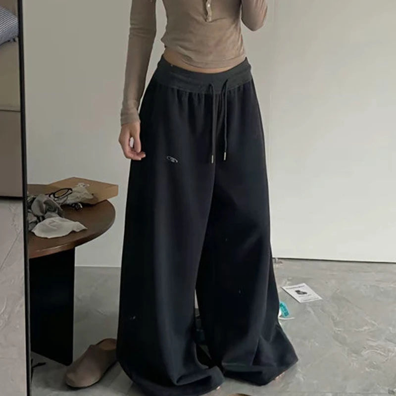 Autumn Loose Wide Leg Sweatpants