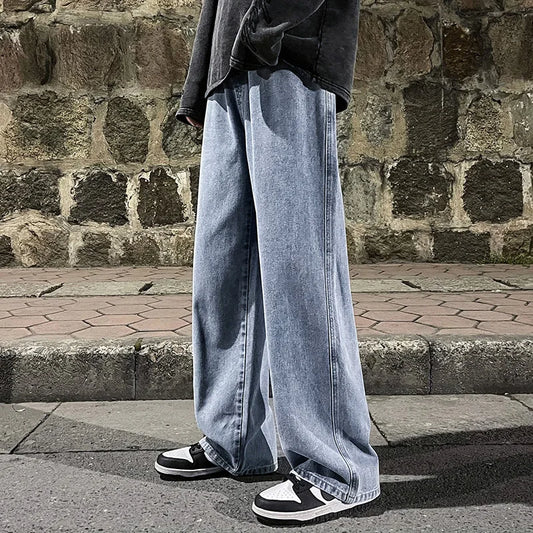 High Street Korean Style Loose Jeans