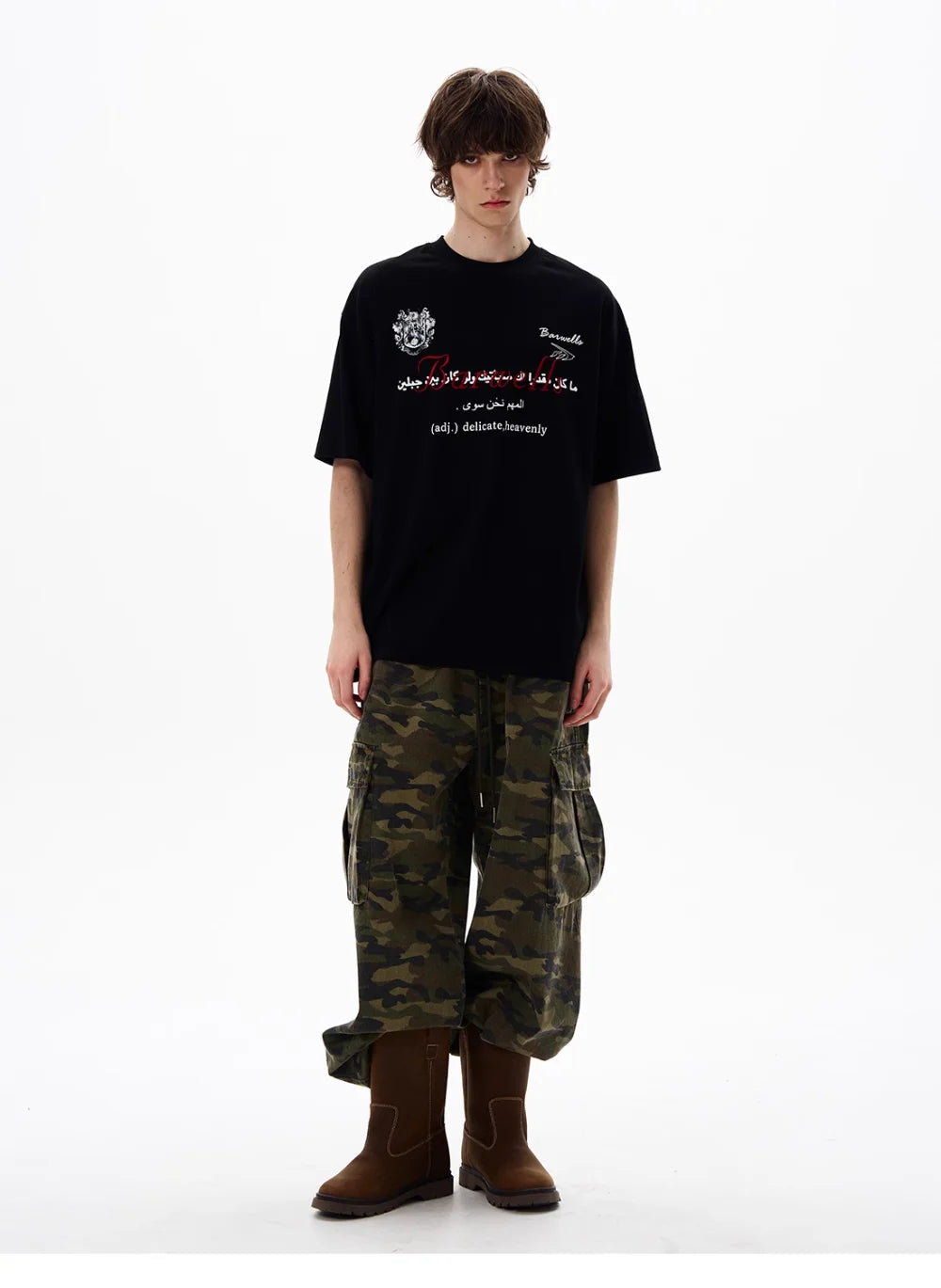 Embroidered Vintage Summer Cotton T-Shirt