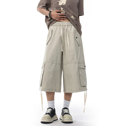 Loose Wide Leg Cargo Pants