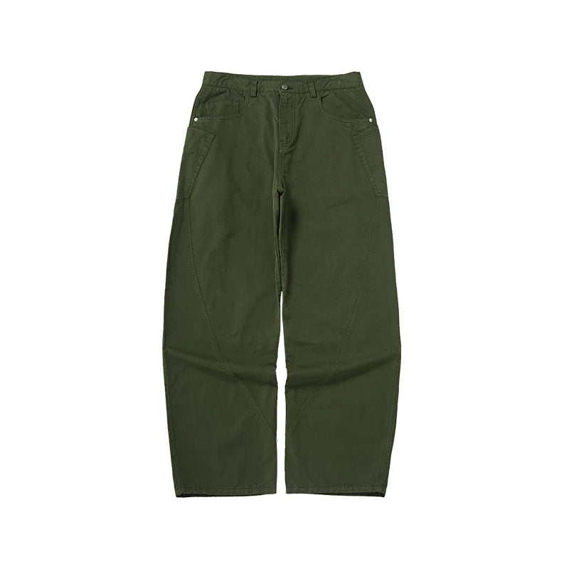 Vintage Loose Washed Cargo Pants