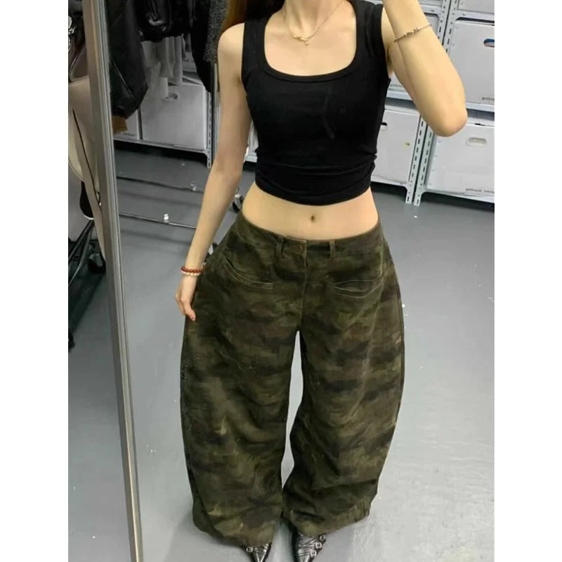 Vintage American High Waist Baggy Jeans