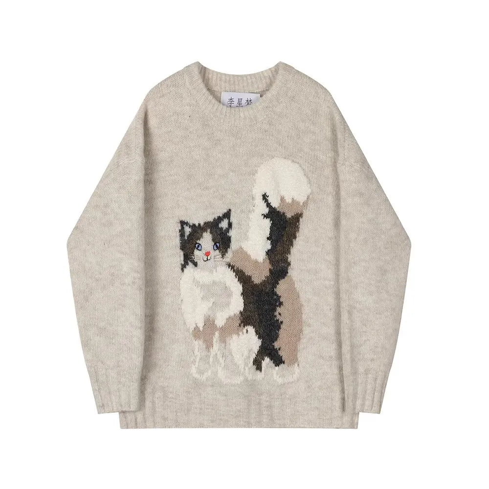 Oversize Cute Rabbit Sweater Autumn Winter