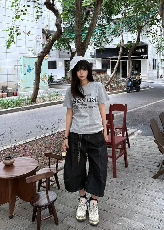 Vintage Oversized Y2K Style Denim Jeans