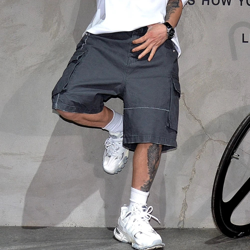 Oversized Baggy Cargo Shorts