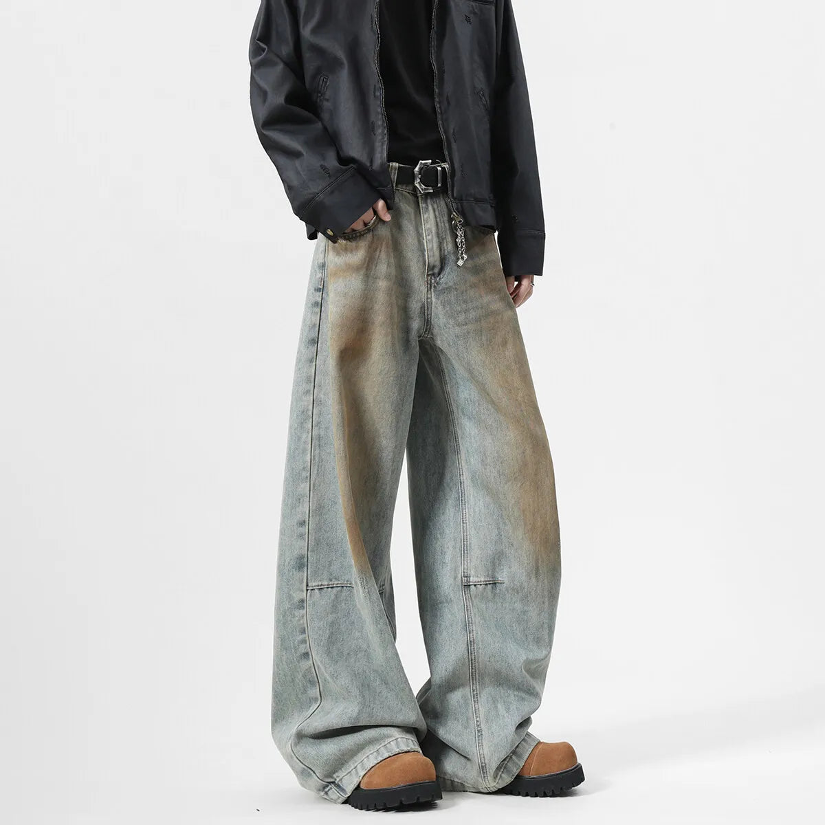 Novel Loose Fit Denim Jeans