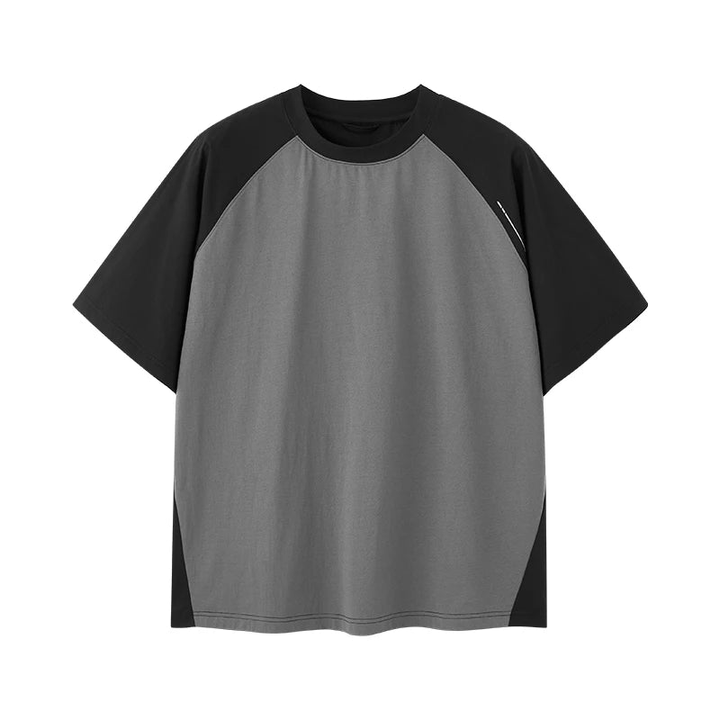 Breathable Quick Dry Color Block T-Shirt