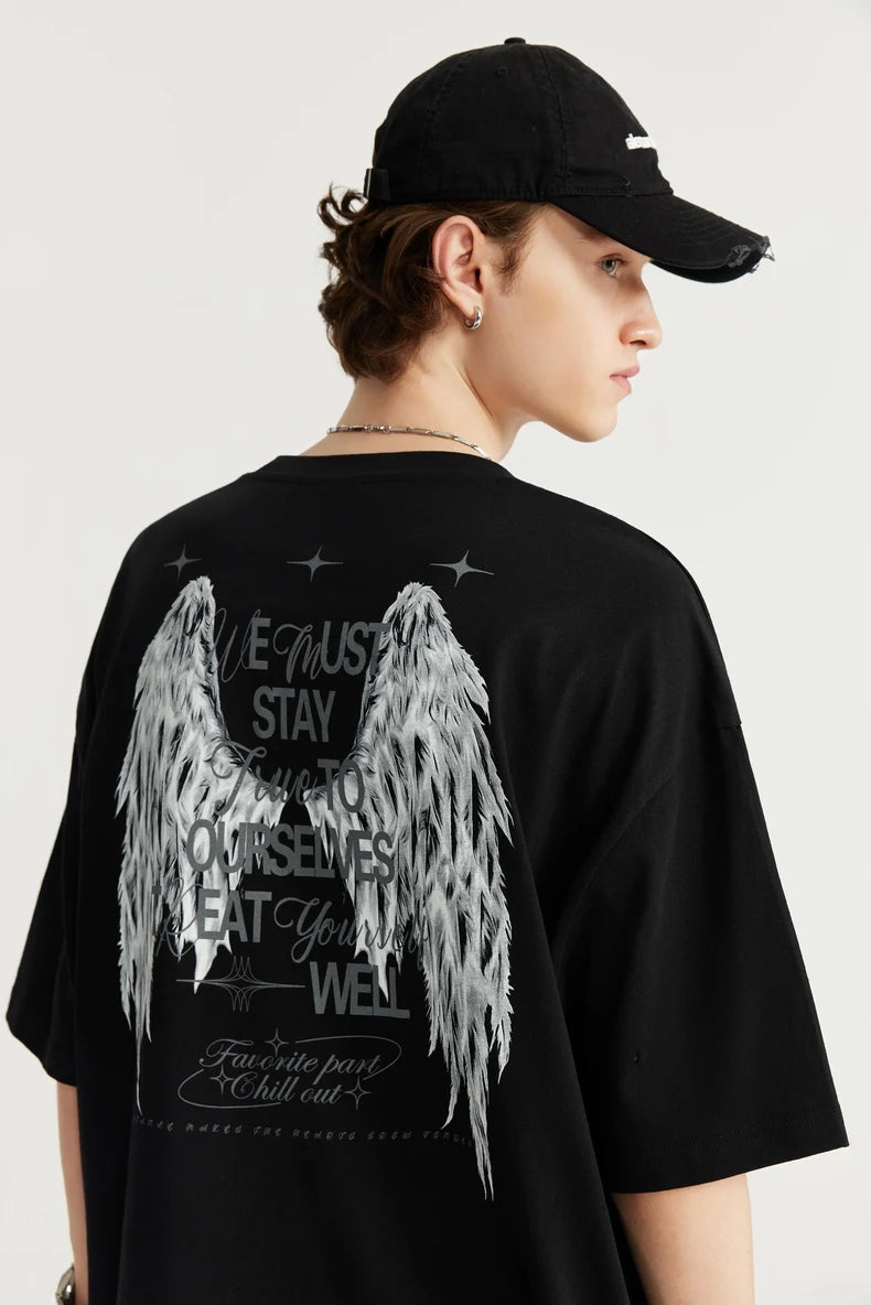 Luminous Glow-in-the-Dark Oversized T-Shirt