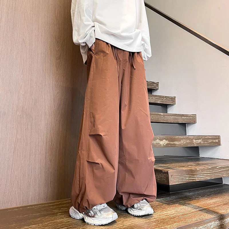 Extra Large Wide Leg Cargo Pants