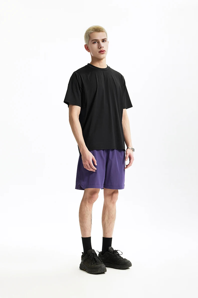 Breathable UPF Color Block Sports T-Shirt