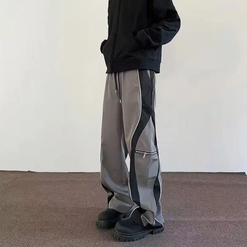 Baggy Straight Leg Y2K Trousers Pants