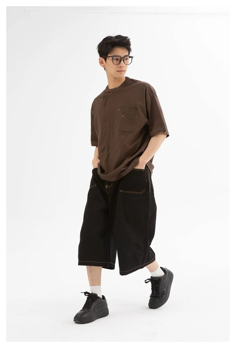 Retro Hip Hop Baggy Wide Jeans