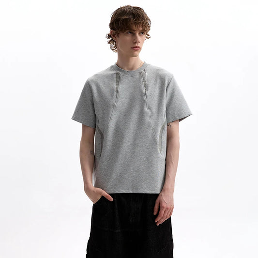 Original Patchwork Short Sleeve T-Shirt