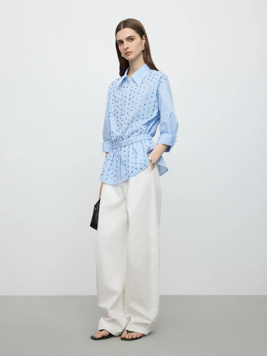 Elegant Sequined Premium Shimmer Blouse
