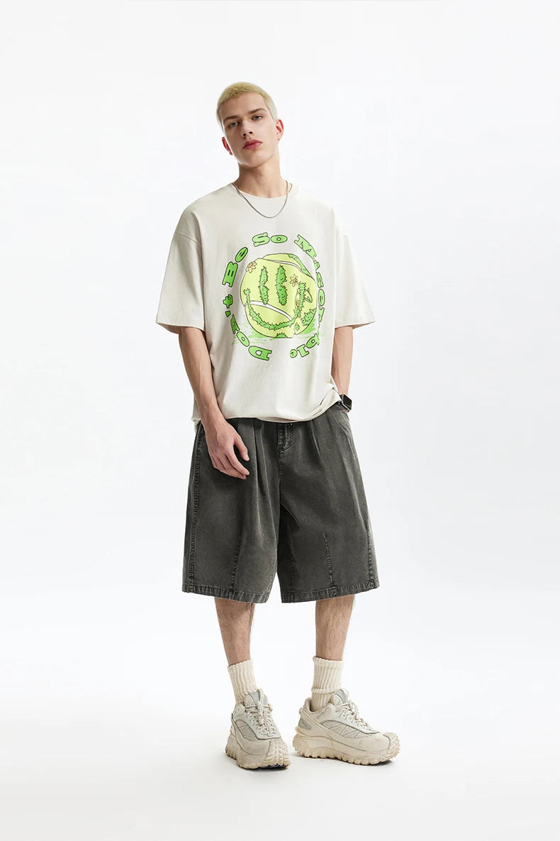 American Style Washed Cargo Shorts