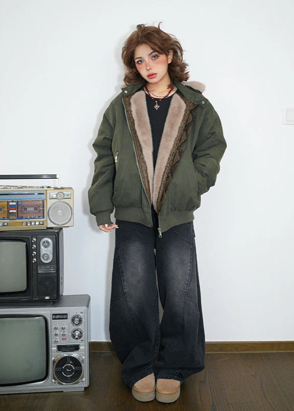 Vintage Wide Leg Baggy Punk Jeans