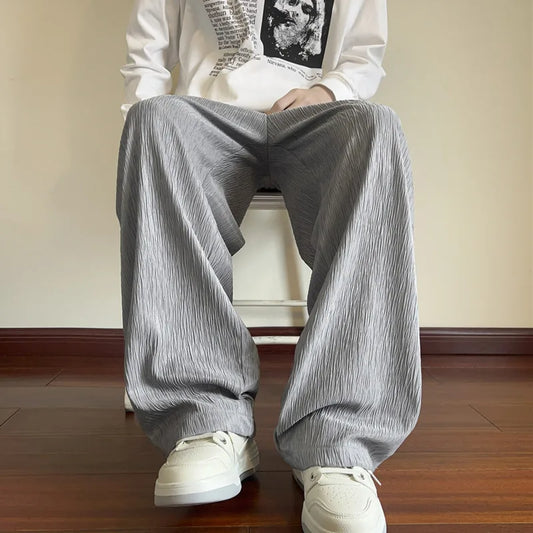 Oversized Wide Leg Casual Pants