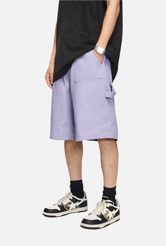Premium Solid Color Wide Leg Shorts