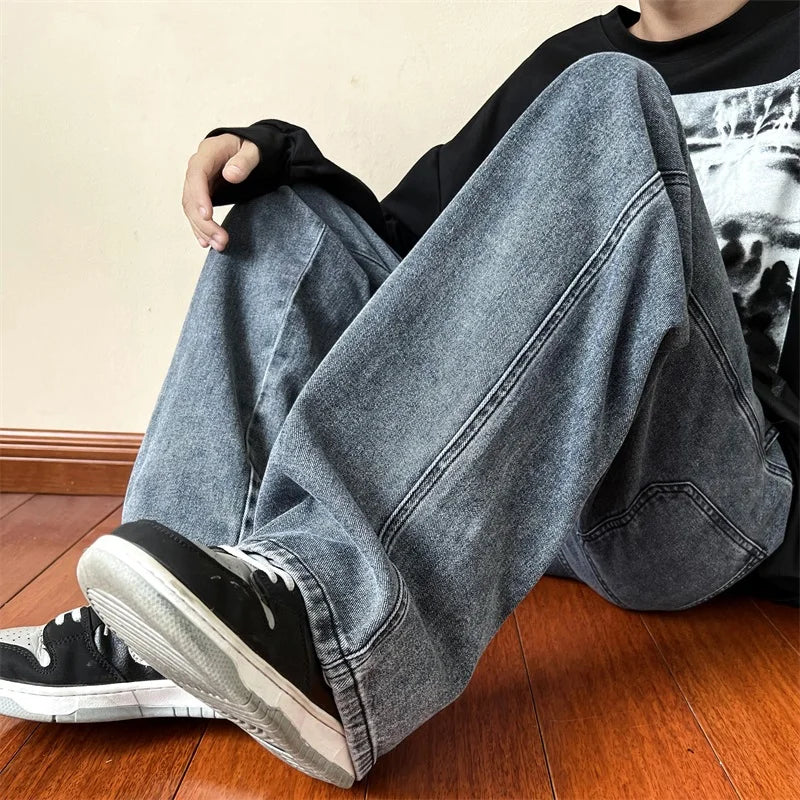 Baggy Korean Street Man Jeans