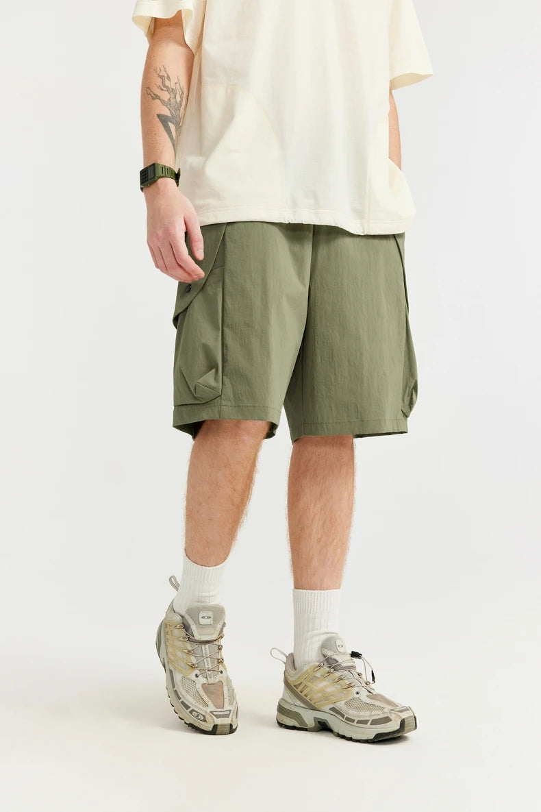 Plaid Stretch Sports Shorts