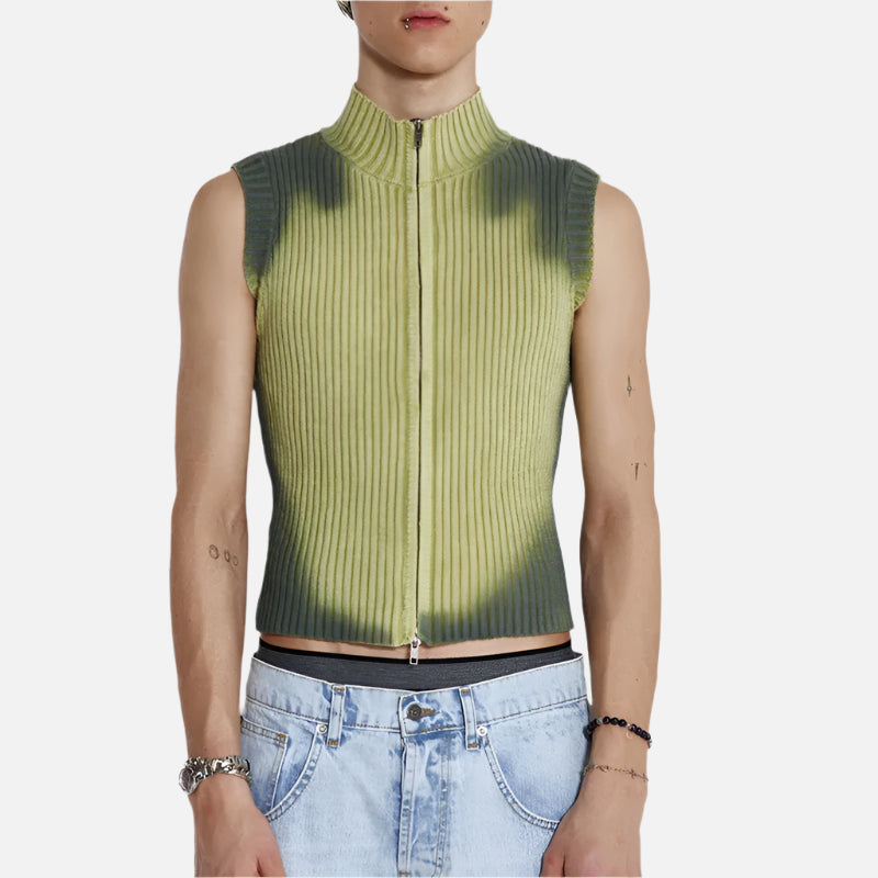 Tie Dye High Street Sleeveless Sweater