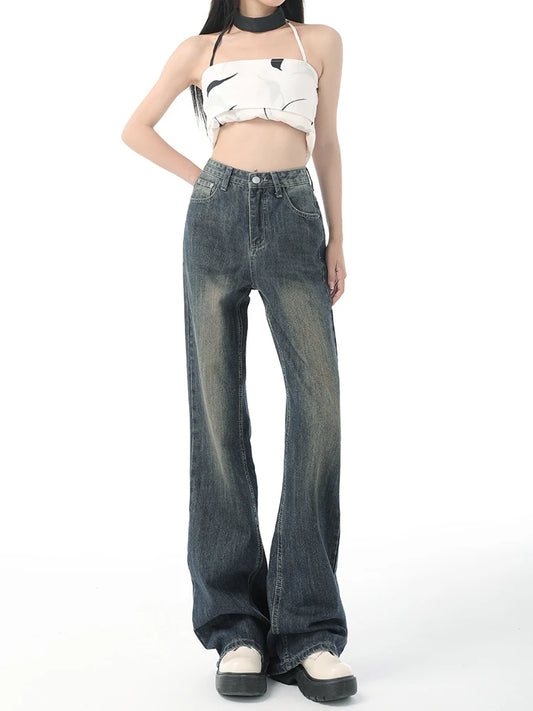 Vintage High Waist Flare Jeans