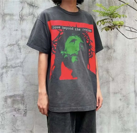 Retro Co-Branded Y2K High Street T-Shirt