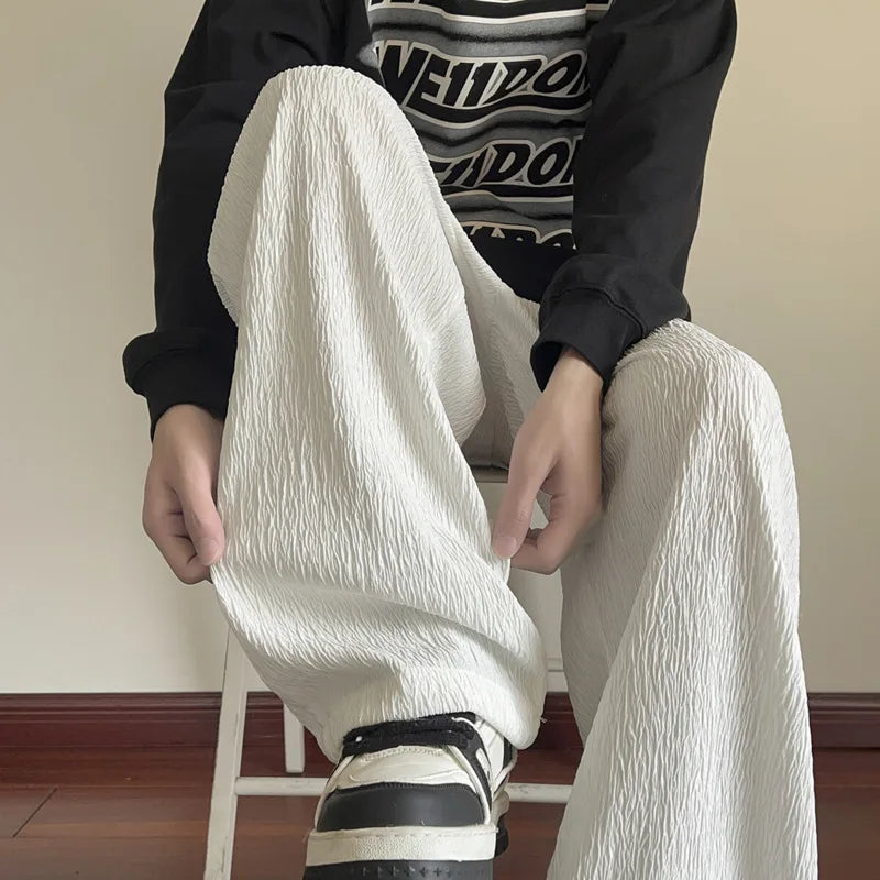 Oversized Wide Leg Casual Pants