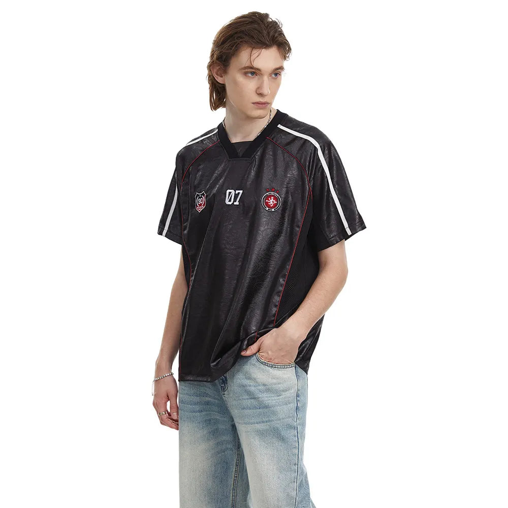 Embroidered Vintage Short Sleeve T-Shirt