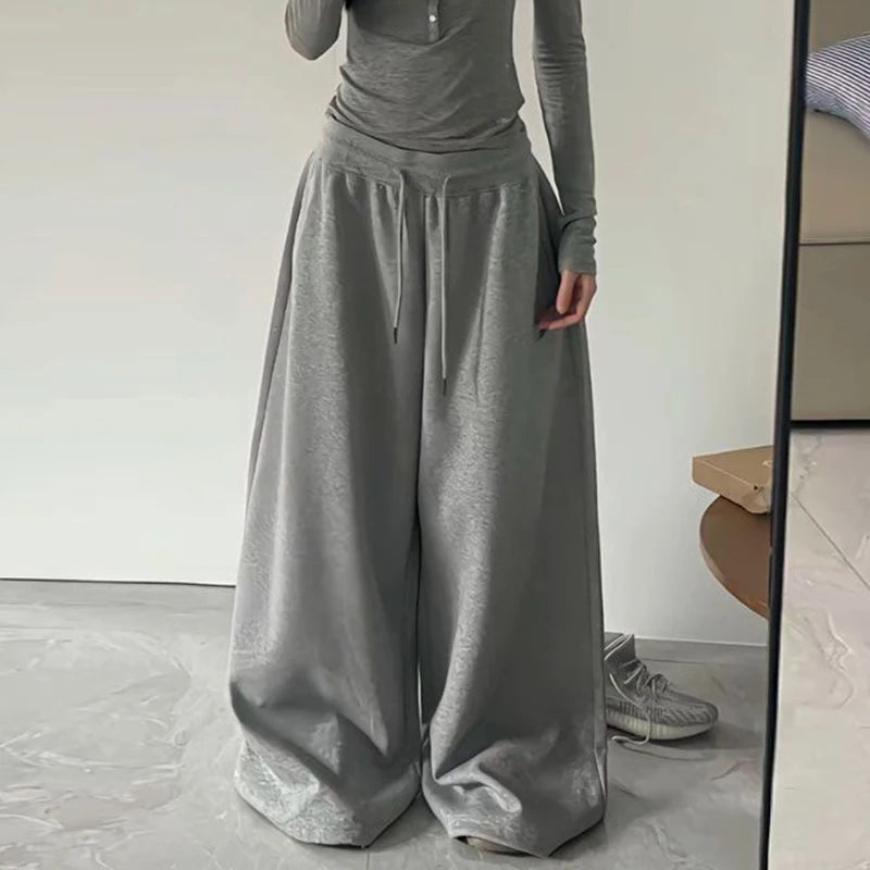 Autumn Loose Wide Leg Sweatpants