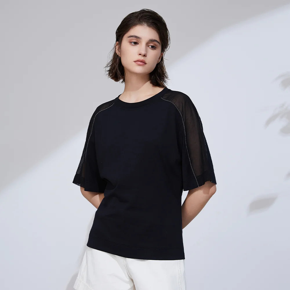 Luxury Summer Short Sleeve Cotton T-Shirt