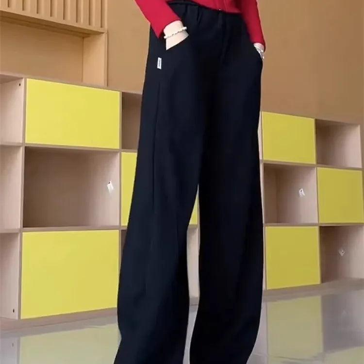 Versatile High Waist Slim Casual Pants