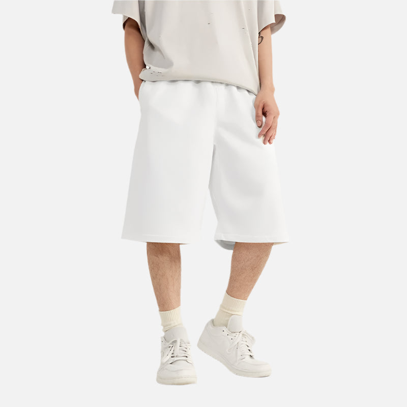 Minimalist Heavyweight Basic Straight Leg Shorts