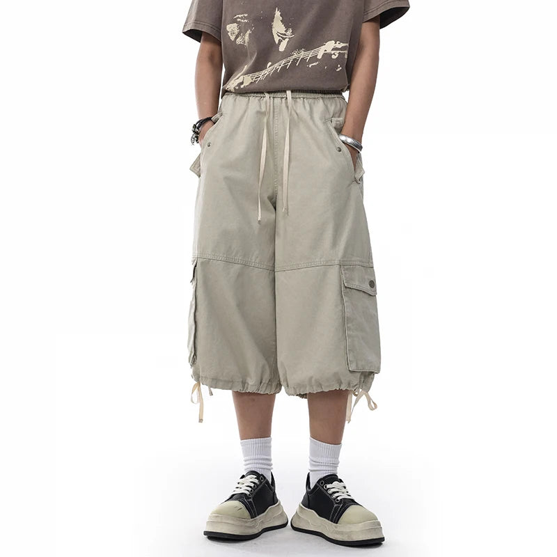 Loose Wide Leg Cargo Pants