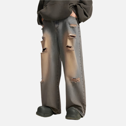Vintage Distressed Grunge Revival Baggy Jeans