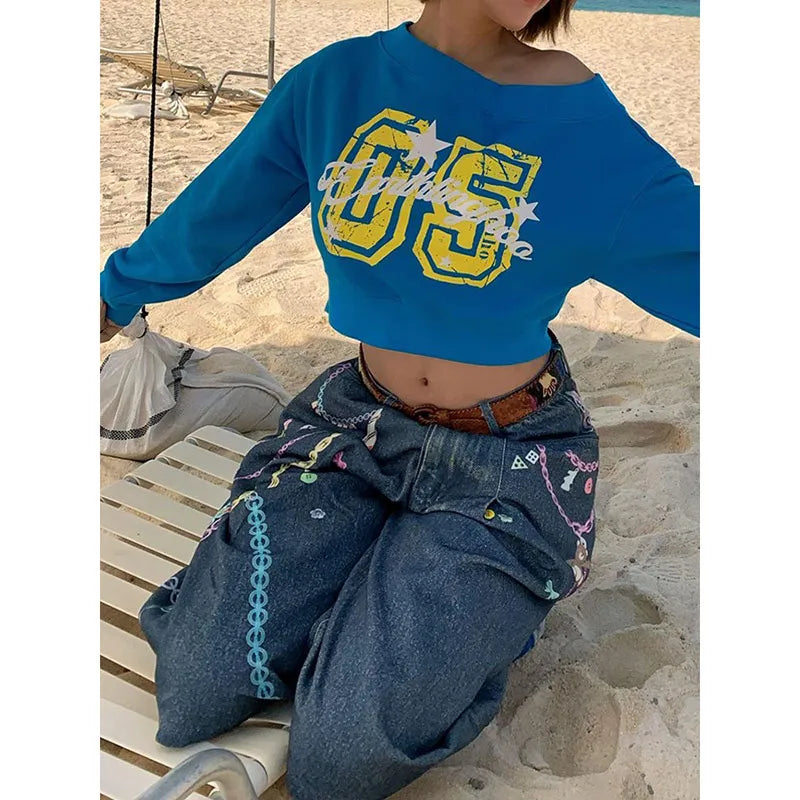 Vintage American Style Loose Fit Jorts