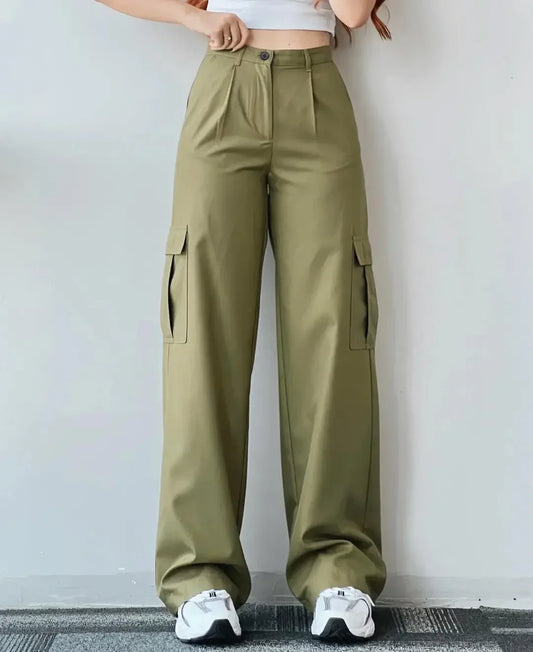 High Street Wide Leg Pants