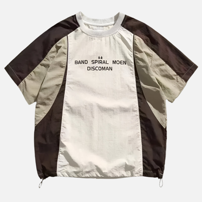 Color Block Quick Dry Japanese T-Shirt