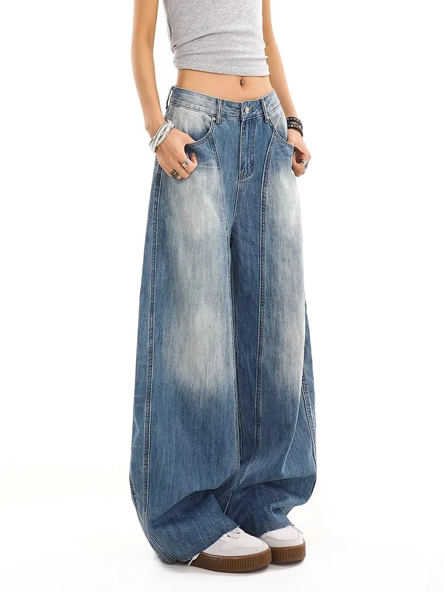 Vintage High Waist Leg Jeans